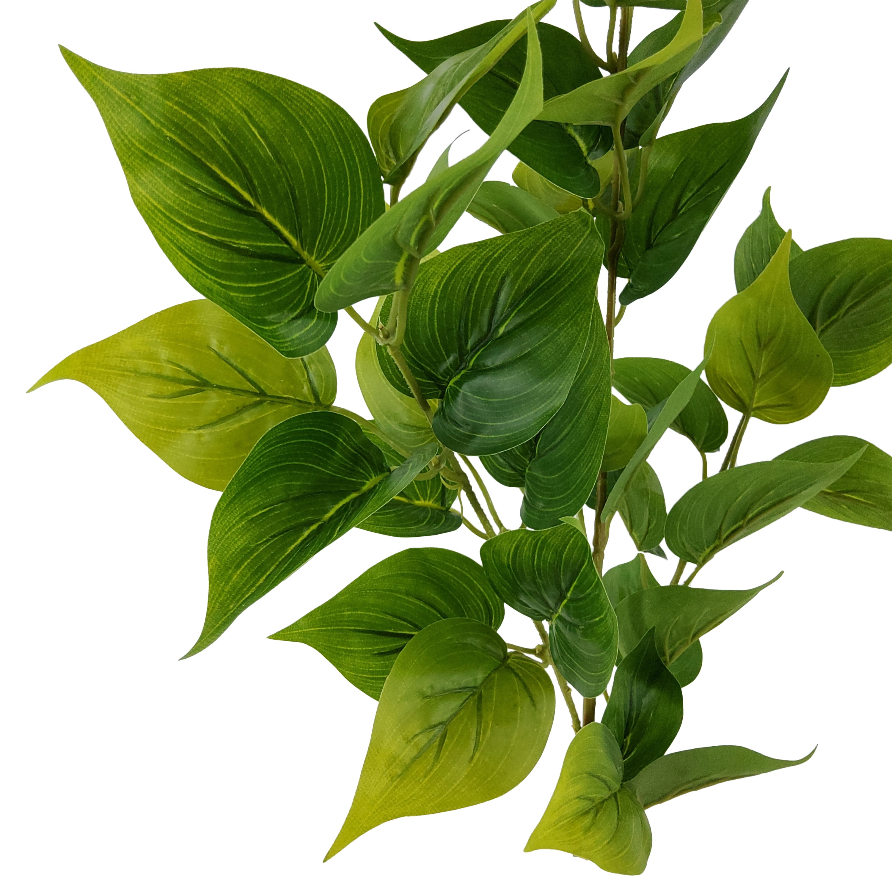 Mainstays 31 in Indoor Artificial Pothos Stem, Green Color.