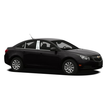 Chrome Pillar Post - Fits 11-13 CHEVY CRUZE - Chrome STAINLESS STEEL PILLAR POST