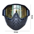 thumbnail image 3 of LJNYFDC Ridding Goggles Motorcycle Goggles with Full Face Guard Breathable Windproof Ultralight Adjustable Cycling Skiing Glasses, 3 of 7