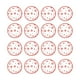 thumbnail image 2 of Juego de Vajilla Desechable de Plástico de 18 Cm (16 Unidades) | Platos Navideños Rojos con Forma Irregular de Copo de Nieve | Platos Ligeros y Duraderos para Fiestas, Picnics, Barbacoas y Cumpleaños, 2 of 6