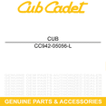 thumbnail image 6 of Cub Cadet Low Lift Sand Blades 942-05056-L 54" Decks MTD RZT54 XT1 XT2 3 Pack, 6 of 9
