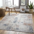 thumbnail image 2 of Mark&Day Outdoor Rugs, 6x9 Gilze Modern Indoor/Outdoor Light Gray Area Rug, Non Shedding Grey Beige White Carpet for Patio, Porch, Deck, Bedroom, Living Room or Kitchen (6'7" x 9'), 2 of 6