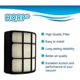 thumbnail image 4 of HQRP 2-Pack Exhaust Filter for Dirt Devil F86 440006419 Replacement fits Dirt Devil Lift & Go UD70300 UD70300B UD70170 UD20125 UD20125B UD70163 UD70167 UD70169 Upright Vacuums, 4 of 6