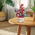 thumbnail image 4 of YOHAVEN Small Christmas Tree Tabletop Mini Xmas Tree Bonsai Decorations Holiday Party Favors for Living Room Office Bedroom Counter Display Shop Cafe Indoor Holiday Decor, 4 of 6