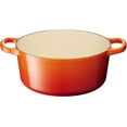 thumbnail image 3 of Le Creuset Casserole Ronde en Fonte 22 cm Volcanique 3,3 Litres, 3 of 5