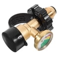 thumbnail image 1 of KAKOWELY propane hose adapter Propane Tank Adapter With Built-In Pressure Gauge Gas Tank Adapter With Gauge Level Gas Tank Adapter Outdoor Gas Tank Pressure Meter (US Standard ), 1 of 4