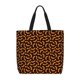 thumbnail image 1 of Disketp Halloween Bat Bolsa Tote de Lona para Mujer, Bolso de Hombro y Cruzado con Cierre de Cremallera, 1 of 7
