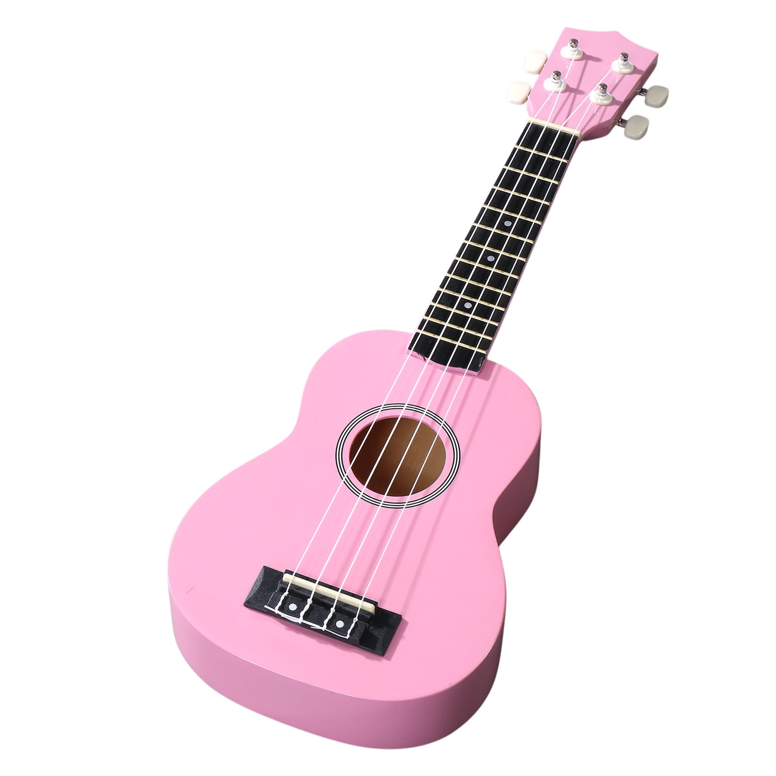 21 Inch Ukulele Beginner Kit with Bag Capo Strap Picks Tuner