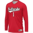 thumbnail image 2 of Unisex GameDay Greats #1 Scarlet Nebraska Huskers  Lightweight Volleyball Jersey, 2 of 4