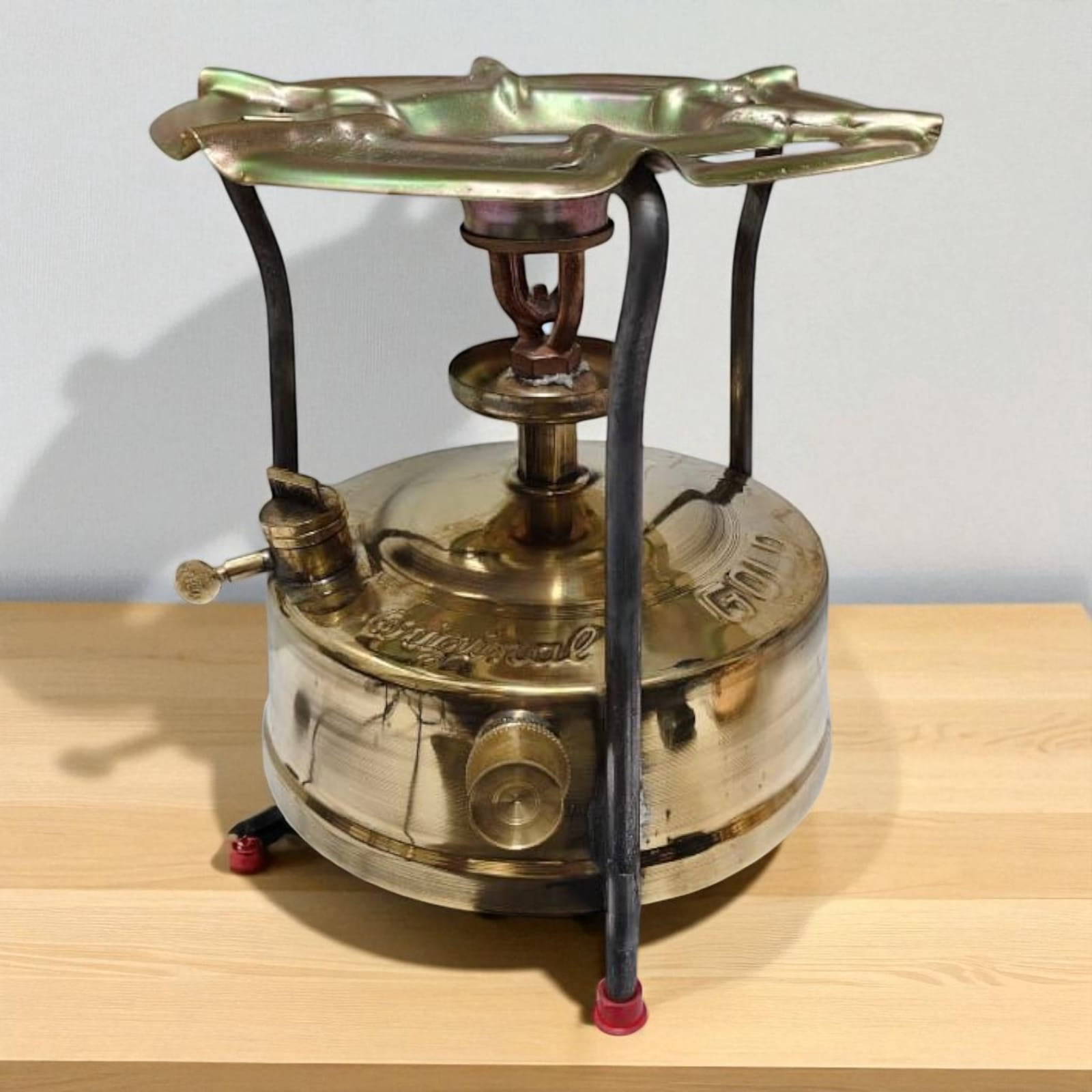 Brass And Iron Kerosene Stove Pressure 1 Liter Camping Stove For Outdoor and Indoor Cooking Supplies