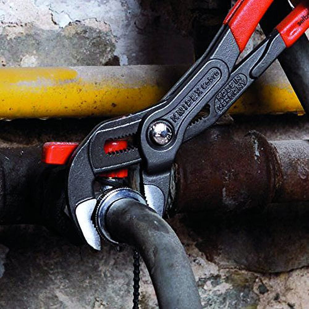 KNIPEX COBRA WATER PUMP PLIERS - TETHERED ATTACHMENT
