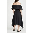 thumbnail image 4 of Theory Off-The-Shoulder Dress In Black, 4 of 4