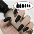 thumbnail image 2 of Soidarity 24 Pieces False Nails Press-on Stick-on Full Tips Nail DIY Fingernails Wearable Tips Manicure Supplies Art Sticker Cover Tools Type3 NO3 Soidarity CE012394-00, 2 of 6