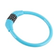 thumbnail image 3 of Bike Lock Cable 4 Digit Password, High Security Waterproof Bicycle Locks for Cycling Outdoors, Interlocking Function, Convenient to Carry, 3 of 7