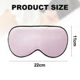 thumbnail image 2 of Sleeping sleeping eye mask double-sided silk, made of silkpink, 2 of 4