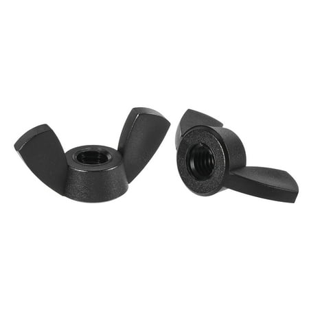 

M5 Wing Nuts Butterfly Nut Nylon Black 50 Pack