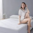 thumbnail image 5 of Reaks Twin Size Waterproof Mattress Protector, Rayon from Bamboo Cooling 3D Air Mattress Cover 15" Deep Pocket, 5 of 6