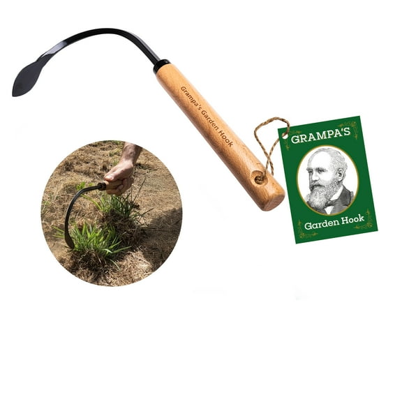 Grampa's Weeder Durable Garden Hook with Steel Head