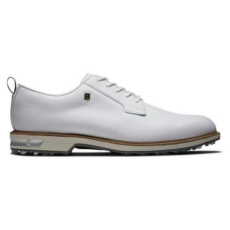 

FootJoy Men s DryJoys Premiere Series Field Golf Shoes 53986 - White/Light Grey - 8 - Wide