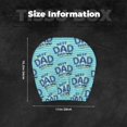 thumbnail image 5 of Goofa Best Dad Ever Pattern 2 PCS Car Headrest Cover, Headrest Protector,Universal Interior Car Accessories, 5 of 6