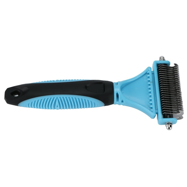 Râteau pour Animaux, Peigne Anti-Rouille Double Face Doux pour la Peau des Animaux
