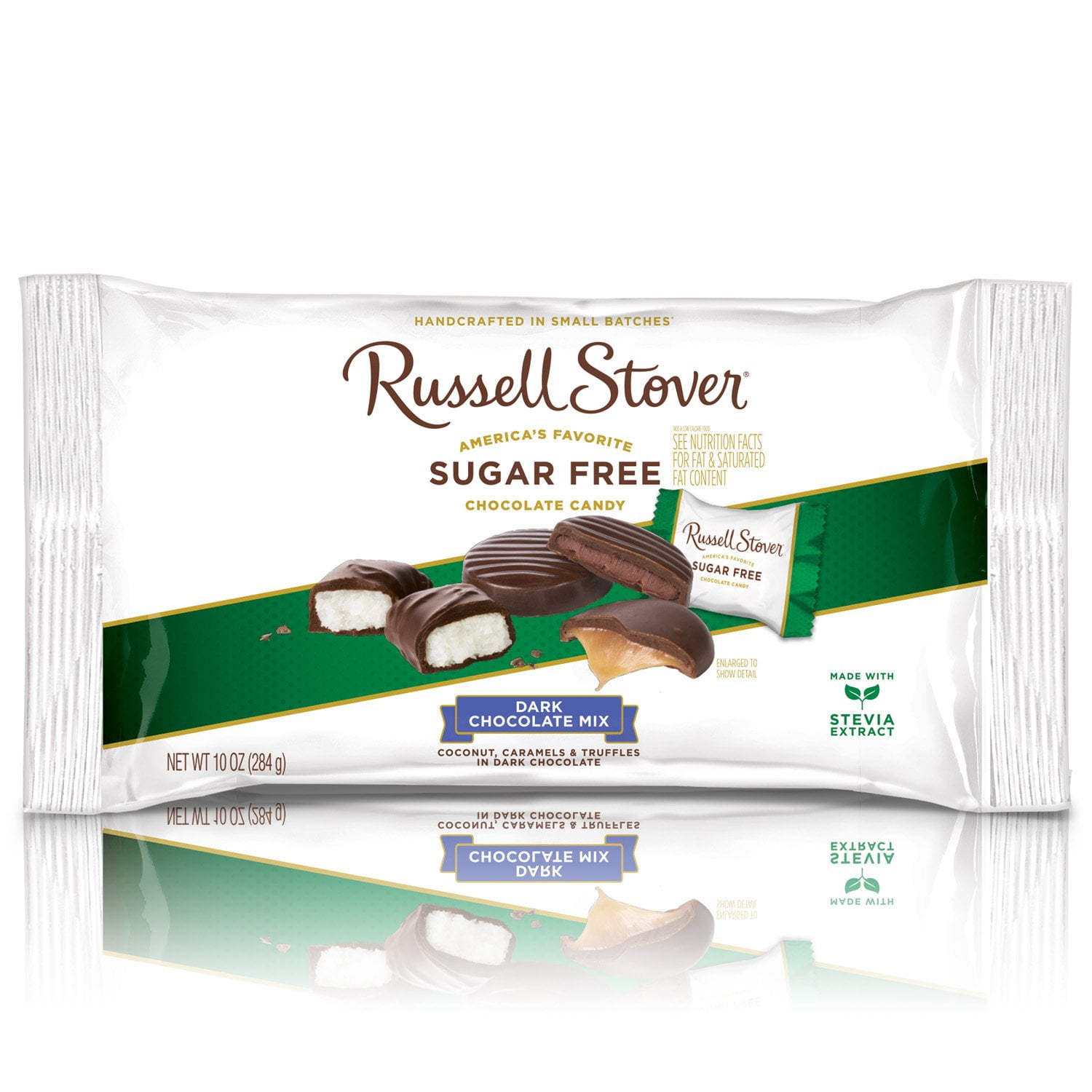 RUSSELL STOVER Sugar Free Assorted Dark Chocolate Mix, 9 oz. bag (≈ 16 ...