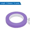 thumbnail image 2 of Uxcell 4Pcs 0.4 pulgadas de ancho 14 yardas Cinta de enmascarar púrpura para pintores para hogar y oficina, 2 of 7