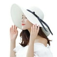 thumbnail image 1 of Sombrero Sonducket fibra fresca resistente rayos UV transpirable playa parque Blanco crema, 1 of 6
