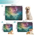 thumbnail image 3 of Qxltty Colorful Milky Way Cat litter Pads Pet Set of 3 Diaper Mats Center Anti-leakage Layer Absorbent Soft and Comfortable, 3 of 7
