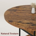 thumbnail image 6 of Ataucjin Elegant Roman Column Dining Table with Built-in Storage, Space-Saving Design for Modern Homes-Vintage Grey, 6 of 8