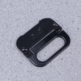 thumbnail image 2 of Flat Black Modern Door Knob Solid Two Holes Cabinet Handle Drawer Pulls for Home Kitchen, 2 of 5