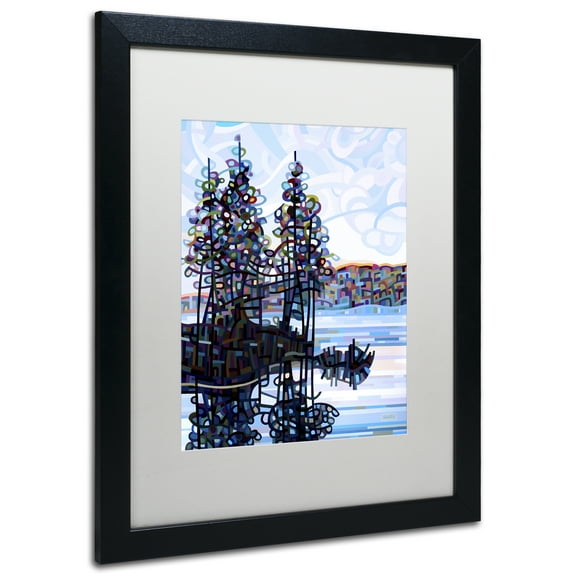 Mandy Budan 'Haliburton Morning' Matted Framed Art