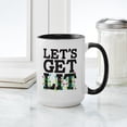 thumbnail image 4 of CafePress - Lets Get Lit Large Mug - 15 oz Ceramic Large White Novelty Mug, 4 of 4
