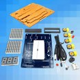 thumbnail image 4 of Kit de bricolaje para consola de juegos de un solo chip 51 con kit de práctica de soldadura con carcasa acrílica, 4 of 6