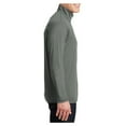 thumbnail image 3 of Yellow Rooster Men's Long Sleeve 1/4-Zip Male Pullover Grey Concrete XS, 3 of 8
