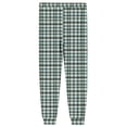 thumbnail image 5 of Men's Plaid Pajama Joggers Elastic Drawstring Waist Sleep Pants Casual Loungewear Bottoms with Side Pockets, 5 of 7