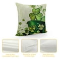 thumbnail image 4 of PHYHOO  St Patricks Day Pillow Covers Happy St Patricks Day Lucky Clover Hat Decor for Throw Pillows Covers St Patricks Day Pillow Covers Decor Couch Living Room  White, 4 of 5