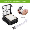 thumbnail image 5 of Hometimes Replacement 2 Brush Rolls + 2 Filters Kit For BISSELL CrossWave All-in-One Pet Multi-Surface Wet Dry Vacuum 2211W 2328, 5 of 5