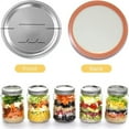 thumbnail image 3 of Soimiss 30Pcs Lids for Canning Mason Jars Discs Food Storage Round Tinplate, 3 of 8