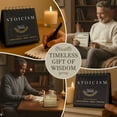 thumbnail image 2 of Quokka Stoicism Calendar For Adults - Inspirational Practices for Personal Growth - Office Decor for Men and Women, 2 of 6