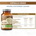 thumbnail image 3 of Reishi Adaptógeno 120 Cápsulas Suplemento Natural Vegano Sin Sabor, 3 of 9