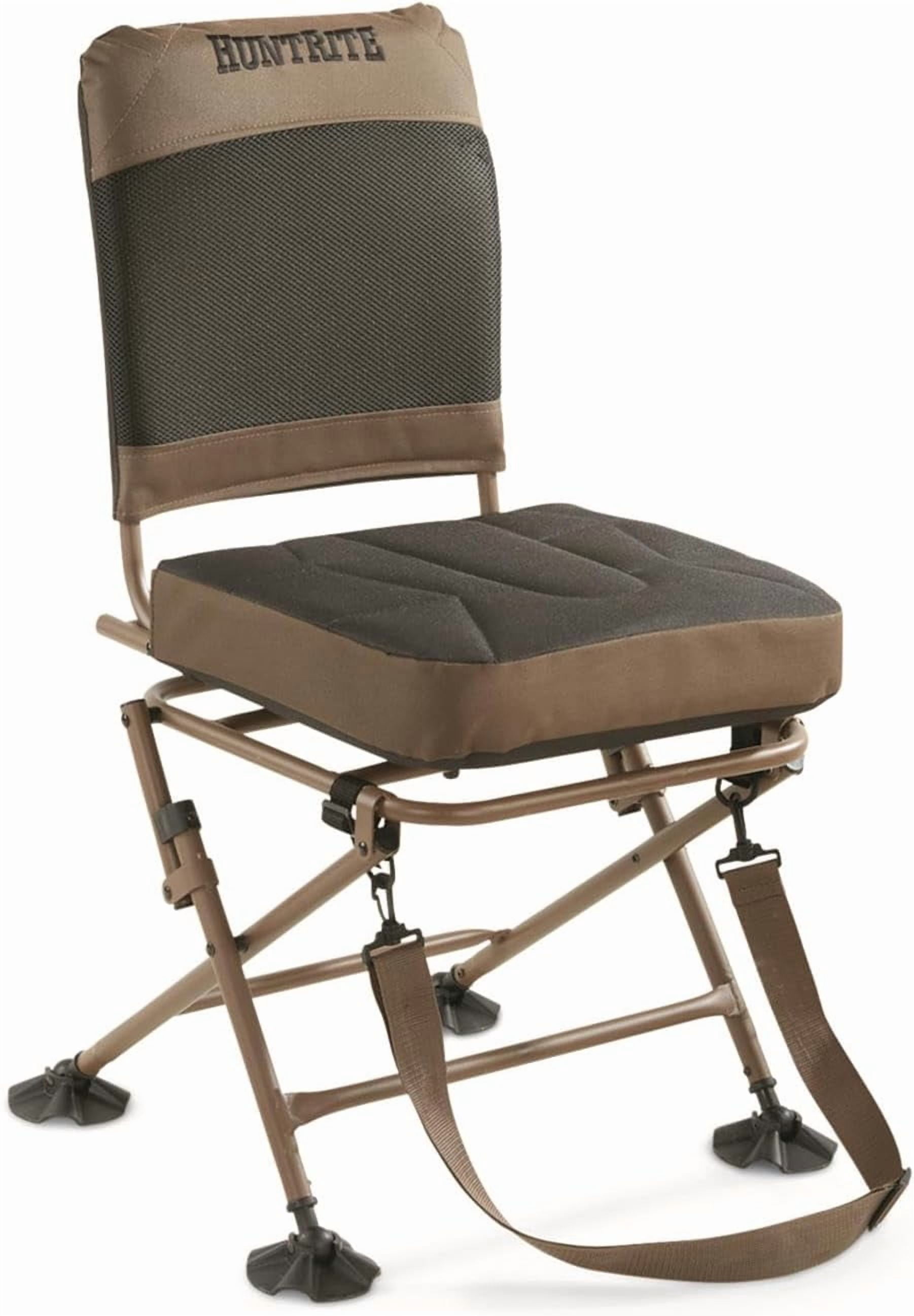 Ameristep Hunting Ground Blind Deluxe Tent Chair, Mossy Oak Break