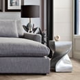 thumbnail image 6 of Cameron Accent Chair in Bone Boucle Textured Fabric w/ Black Leg by Diamond Sofa, 6 of 16