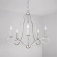 thumbnail image 4 of Capital Lighting 439551 Cameron 5 Light 27" Wide Taper Candle Chandelier - Bronze, 4 of 5