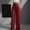 Red, variant on Women's Casual Work Pants High Waisted Comfy Straight Leg Pant Business Dressy Trousers with Pockets