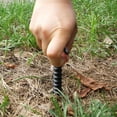 thumbnail image 4 of 5 Piezas de Familiar para Acampar No Oxidada, Estacas para Toldo para de Jardín, , Cubierta de Malezas - Negro Zulema Plásticos Carpa Pin, 4 of 8