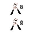 thumbnail image 3 of Becaristey Eyelashes Clip Eyelash Curling Tools Portable Eye Lash Curler Woman No.2 2Set, 3 of 6
