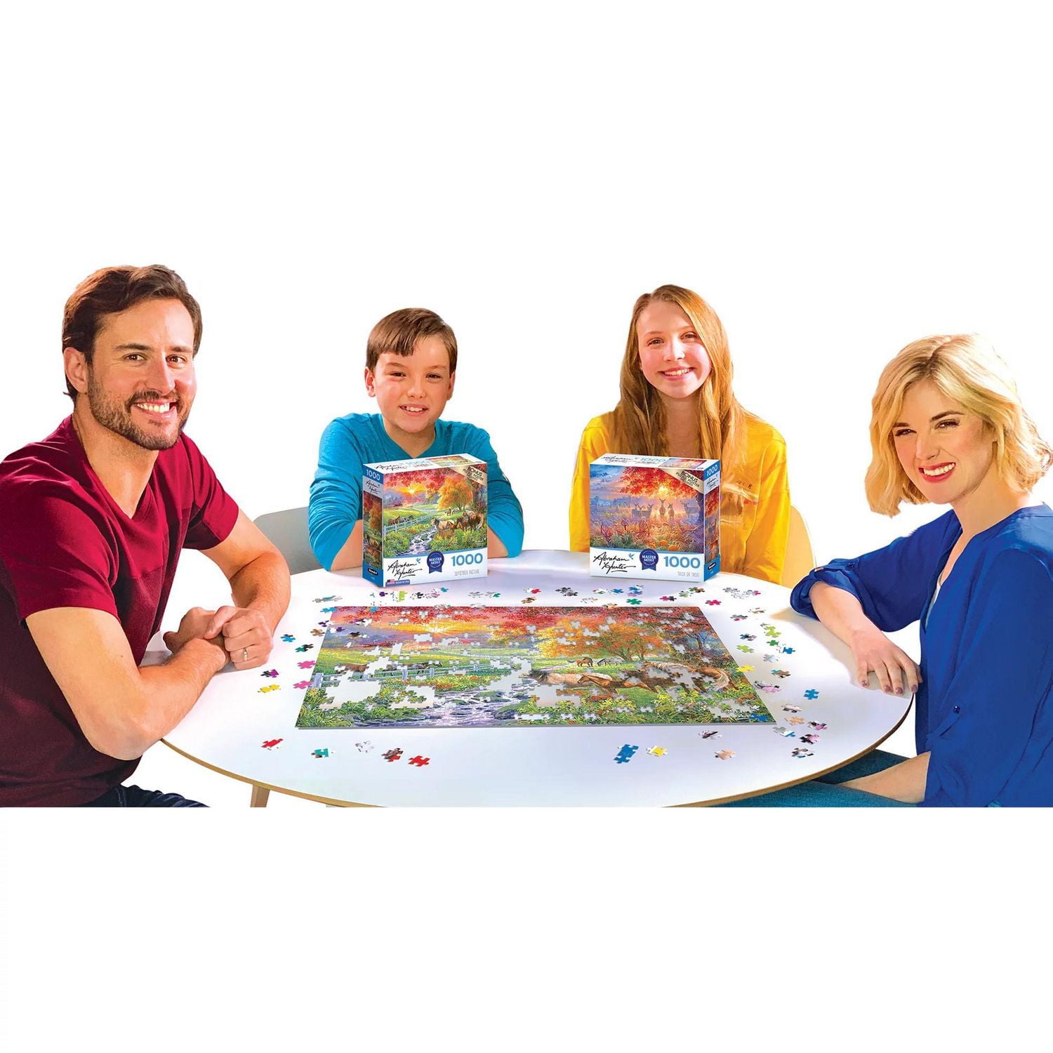 ABRAHAM HUNTER 1000 PC Puzzle September Pasture