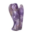 thumbnail image 2 of Lishi Figurine d'Ange Guérison Cristal Quartz Naturel Clair, 2 of 10