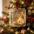 thumbnail image 2 of Christmas Cash Gift Holder Ornament, Clear Acrylic Roll Up Money Holder with Velvet Ribbon for Christmas Tree Holiday Gift Giving, 2 of 5
